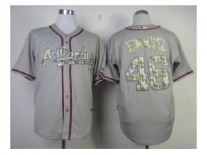 mlb jerseys atlanta braves #46 kimbrel grey[number camo]