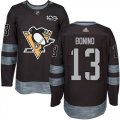 Mens Pittsburgh Penguins #13 Nick Bonino Black 1917-2017 100th Anniversary Stitched NHL Jersey