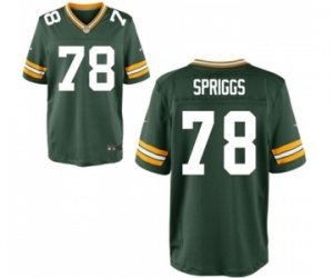 Men\'s Nike Green Bay Packers #78 Jason Spriggs Elite Green Team Color NFL Jersey