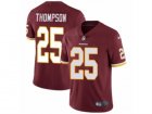 Mens Nike Washington Redskins #25 Chris Thompson Vapor Untouchable Limited Burgundy Red Team Color NFL Jersey