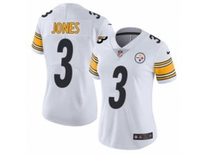 Women Nike Pittsburgh Steelers #3 Landry Jones Vapor Untouchable Limited White NFL Jersey