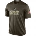 Mens Los Angeles Clippers Salute To Service Nike Dri-FIT T-Shirt