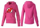 NHL Women New Jersey Devils Logo Pullover Hoodie 21