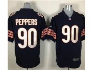 Nike Chicago Bears #90 Julius Peppers Blue Game Jerseys