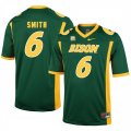 North Dakota State Bison 6 Zach Smith Green College Football Jersey