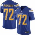 Youth Nike San Diego Chargers #72 Joe Barksdale Limited Electric Blue Rush NFL Jersey