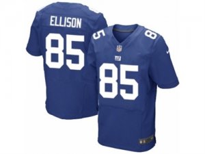 Mens Nike New York Giants #85 Rhett Ellison Elite Royal Blue Team Color NFL Jersey