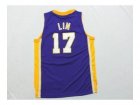 youth nba los angeles lakers #17 lin purple[revolution 30 swingman][lin]