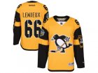 Men's Pittsburgh Penguins #66 Mario Lemieux Gold 2017 Stadium Series Stitched NHL Jersey