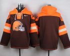 Nike Cleveland Browns Blank Brown Player Pullover NFL Hoodie