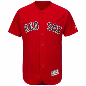 Men\'s Boston Red Sox Majestic Blank Red Flexbase Authentic Collection Team Jersey