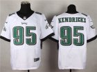 Nike NFL philadelphia eagles #95 kendricks white jerseys(Elite)