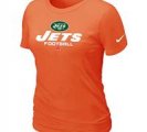 Women New York Jets Orange T-Shirt