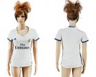 Womens Real Madrid Blank Home Soccer Club Jersey