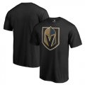 Mens Vegas Golden Knights Fanatics Branded Black Primary Logo T-Shirt