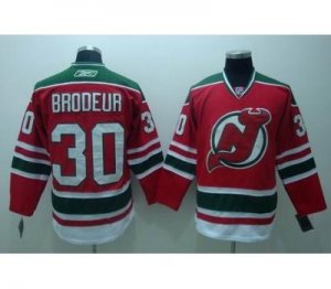 nhl devils #30 brodeur redgreen