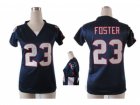 Nike Women Houston Texans #23 Arian Foster blue jerseys[draft him ii top]