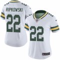 Women's Nike Green Bay Packers #22 Aaron Ripkowski Limited White Rush NFL Jersey