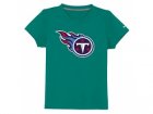 nike tennessee titans sideline legend authentic logo youth T-Shirt green