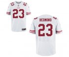 Men's Nike San Francisco 49ers #23 Will Redmond Elite White NFL Jersey