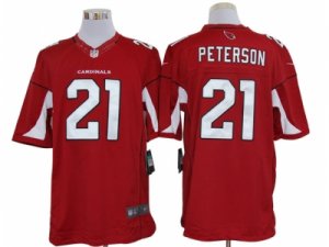 Nike NFL Arizona Cardinals #21 Patrick Peterson Red Jerseys(Limited)