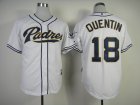 mlb jerseys san diego padres #18 quentin white[2014 new]
