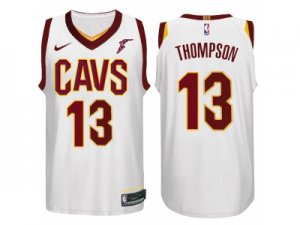 Nike NBA Cleveland Cavaliers #13 Tristan Thompson Jersey 2017-18 New Season White Jersey