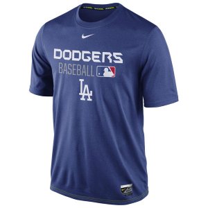 MLB Men\'s Los Angeles Dodgers Nike Legend Issue Performance T-Shirt - Blue