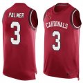 Nike Arizona Cardinals #3 Carson Palmer Red Team Color Men's Stitched NFL Limited Tank Top Jersey