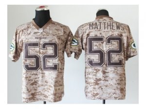 Nike jerseys green bay packers #52 clay matthews camo[2013 new Elite][USMC]