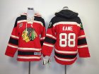 youth nhl chicago blackhawks #88 kane red[pullover hooded sweatshirt]