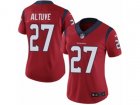 Women Nike Houston Texans #27 Jose Altuve Vapor Untouchable Limited Red Alternate NFL Jersey