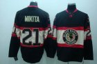 nhl chicago blackhawks #21 stan mikita black[new third jersey]