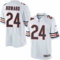 Men's Nike Chicago Bears #24 Jordan Howard Limited White NFL Jersey