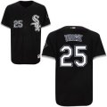 mlb chicago white sox #25 thome black