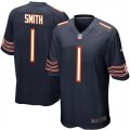 Nike Bears #1 Roquan Smith Navy 2018 NFL Draft Pick Elite Jersey