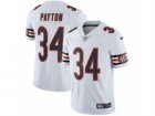 Mens Nike Chicago Bears #34 Walter Payton Vapor Untouchable Limited White NFL Jersey