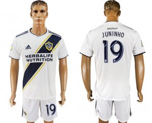 2018-19 Los Angeles Galaxy 19 JUNINHO Home Soccer Jersey