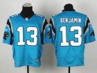 Nike Carolina Panthers #13 Benjamin blue Jerseys(Elite)