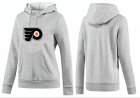 NHL Women Philadelphia Flyers Logo Pullover Hoodie 17