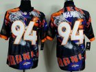 Nike Denver Broncos #94 Ware camo jerseys[Elite Fanatical version]