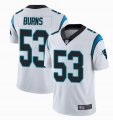 Nike Panthers #53 Brian Burns White Vapor Untouchable Limited Jersey
