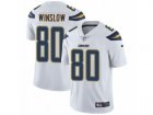 Nike Los Angeles Chargers #80 Kellen Winslow Vapor Untouchable Limited White NFL Jersey