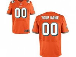 Men\'s Nike Miami Dolphins Customized Elite Alternate Jerseys