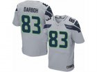 Mens Nike Seattle Seahawks #83 Amara Darboh Elite Grey Alternate NFL Jersey