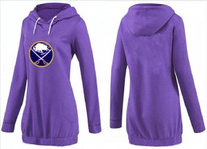 NHL Women Buffalo Sabres Logo Pullover Hoodie 10