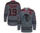 nhl jerseys chicago blackhawks #19 toews grey[patch C]