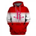 Rockets Red All Stitched Hooded Sweatshirt