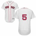 Men's Majestic Boston Red Sox #5 Allen Craig White Flexbase Authentic Collection MLB Jersey