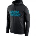 Carolina Panthers Nike Circuit Wordmark Essential Performance Pullover Hoodie Black